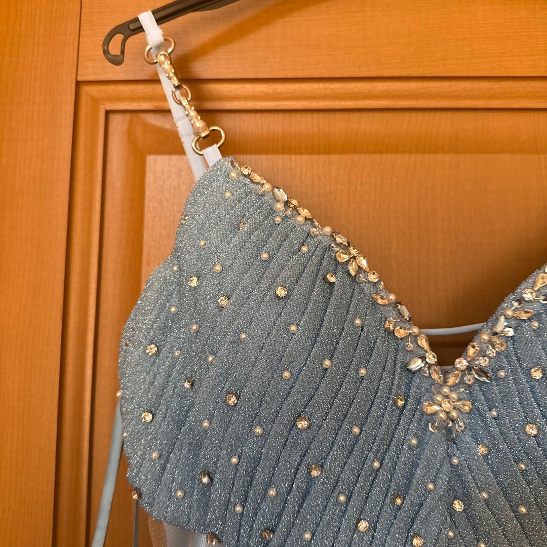 IRMA Collection ライトブループリーツドレス【値下げ可】