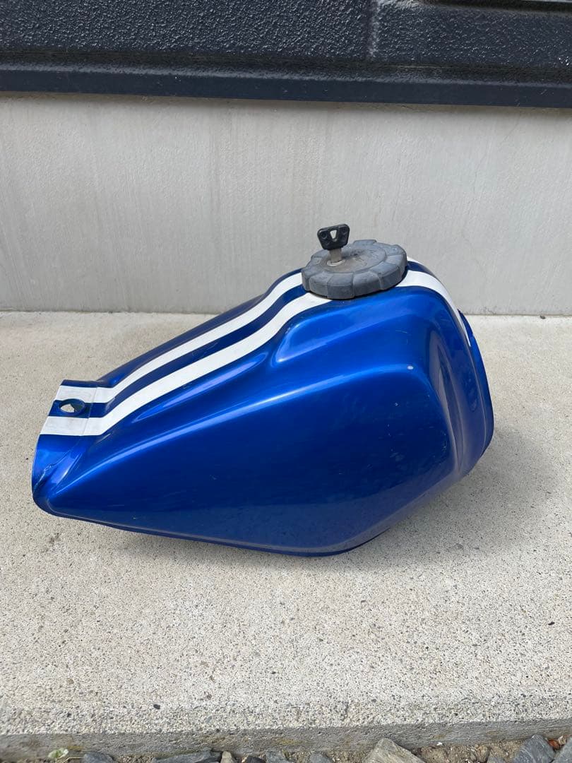 最終値下げ! ヤマハ TW タンク 青 白ストライプ YAMAHA