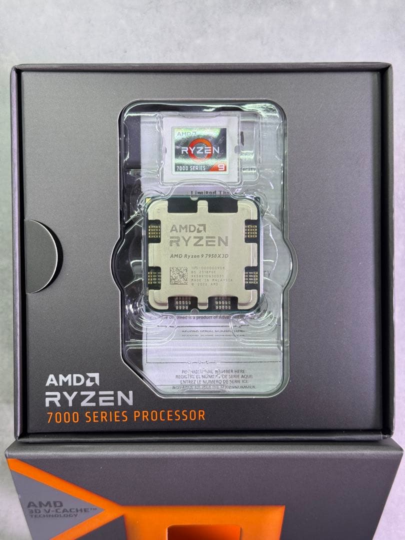 AMD CPU Ryzen 9 7950X3D 正常動作品 保証期間内