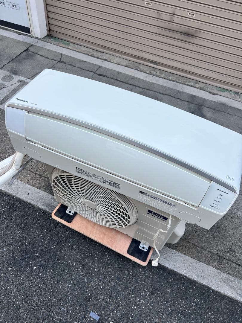 A777◆Panasonic ルームエアコン(CS-EX258C-W)2018年