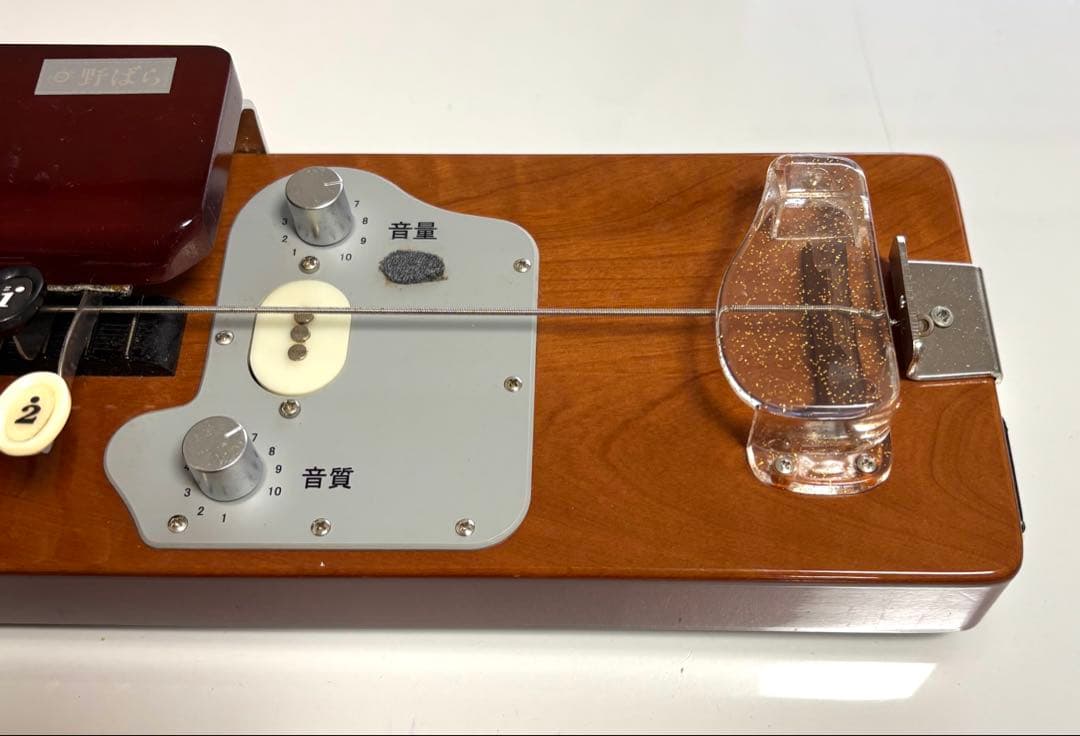 琴伝流 大正琴 野ばら 木目調 ハードケース付き