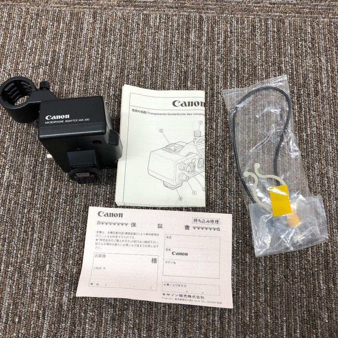 激レア Canon キャノン MA-300 Microphone Adapter
