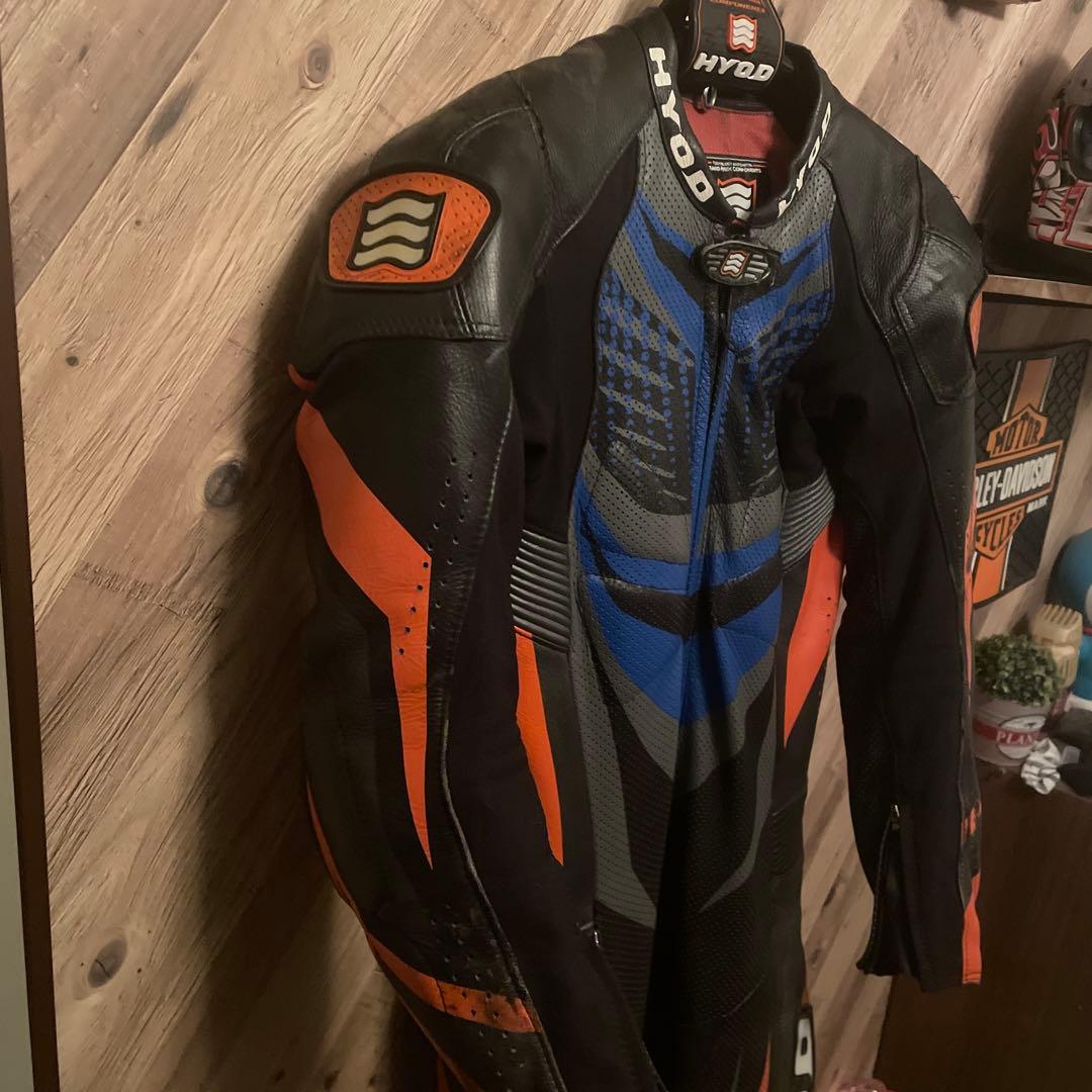 HYOD レーシングスーツ　革ツナギ3LS