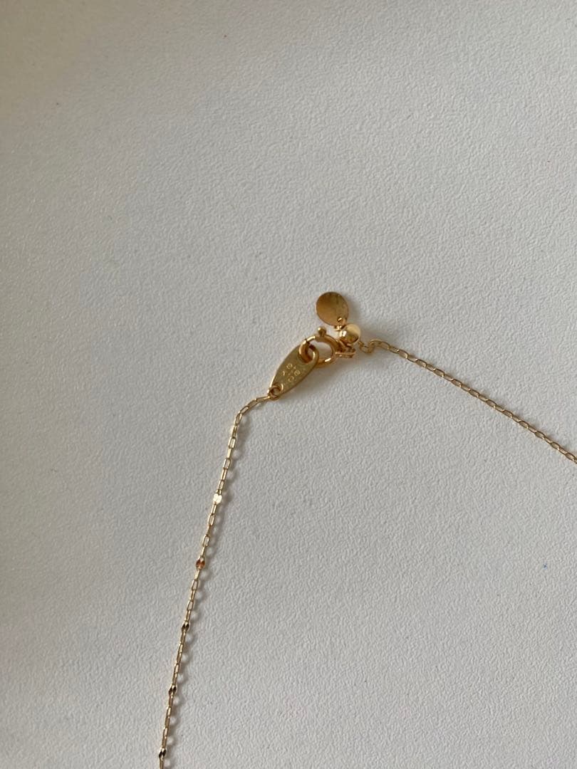 ete k10 ペタルチェーンネックレス