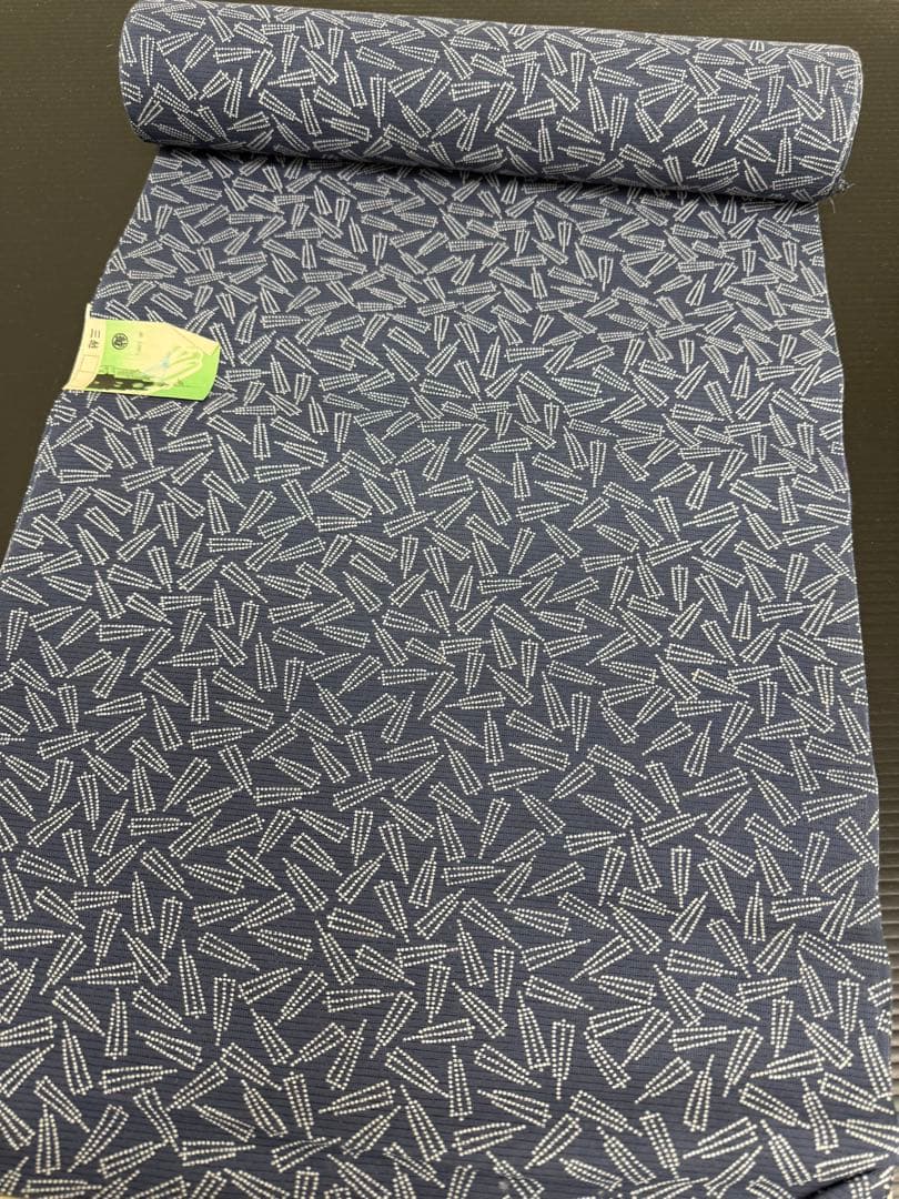 115)浴衣　反物　6点セット　綿　着尺