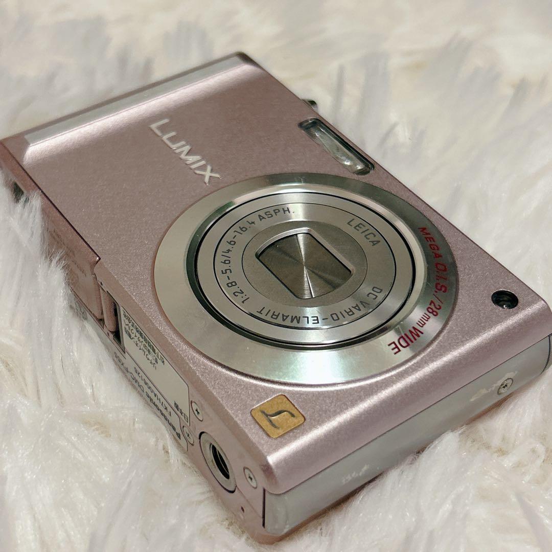 【美品】Panasonic ルミックス DMC-FX55 ピンク 付属品多数