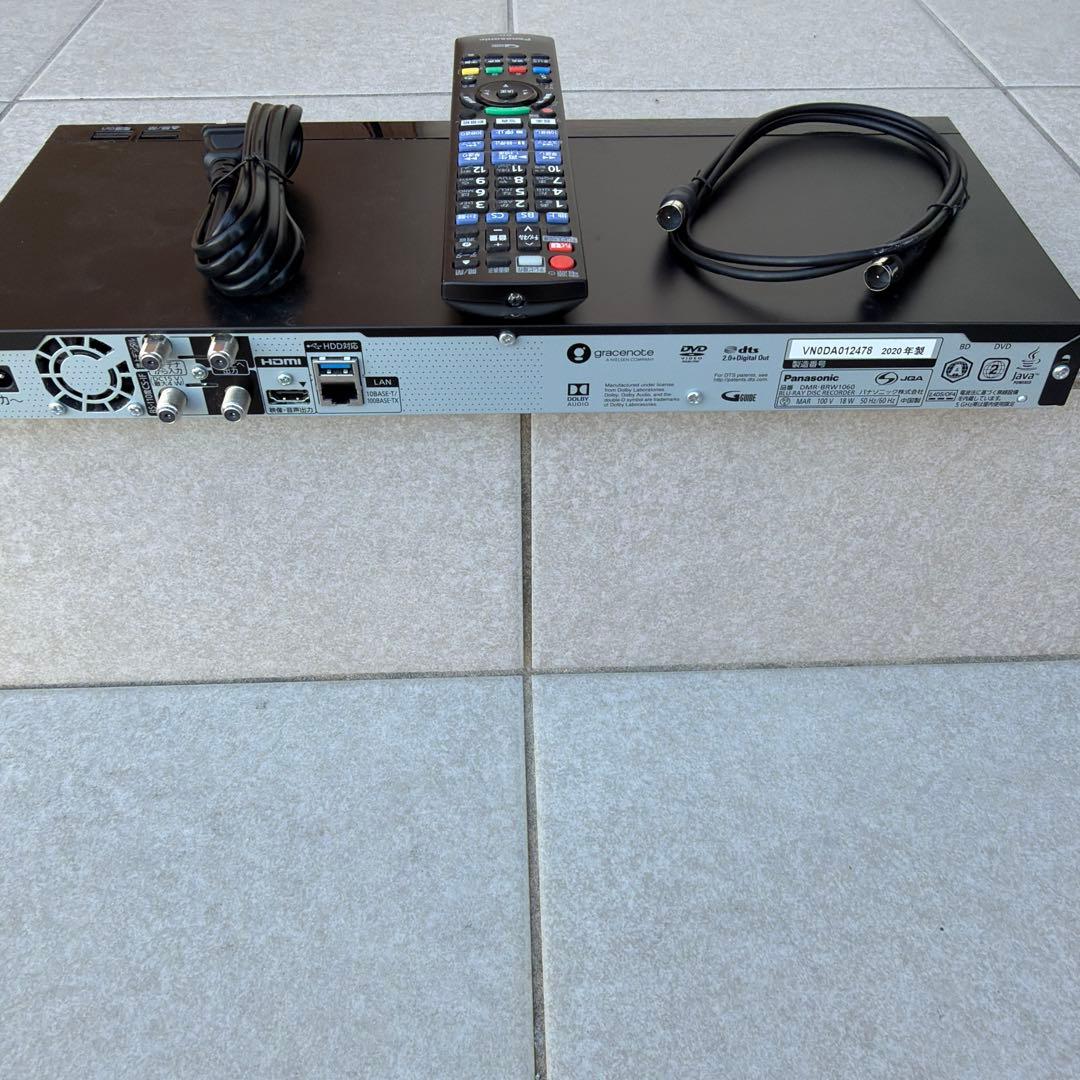 Panasonic DMR-BRW1060 Blu-rayレコーダー