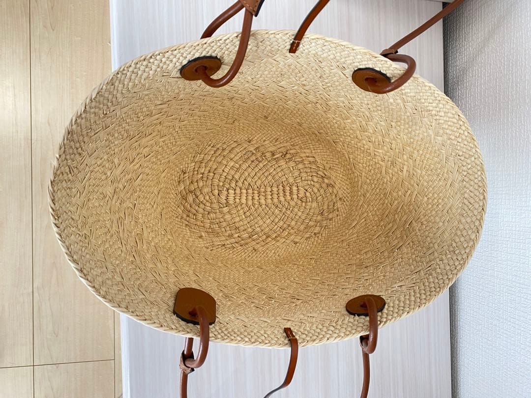 【美品】正規品 LOEWE アナグラム カゴバッグ スモール