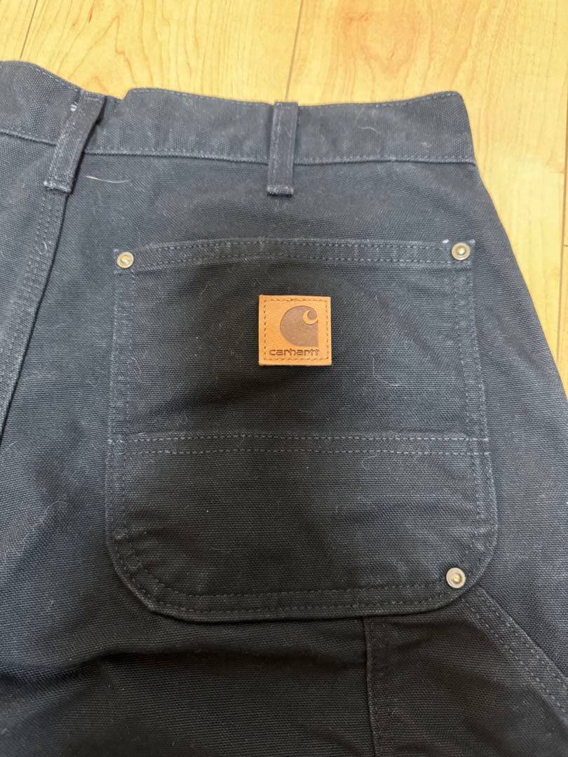 Carhartt 黒 ワークパンツ