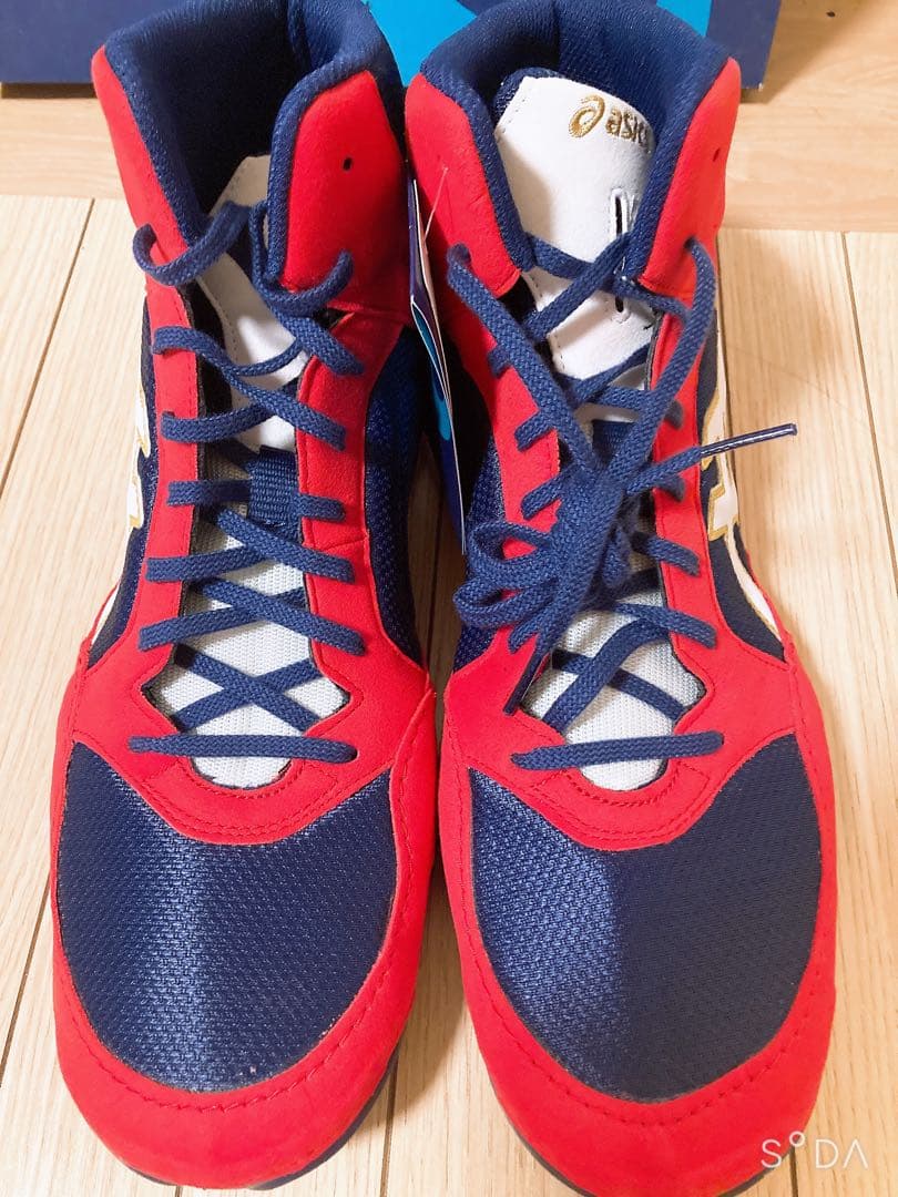 アシックス　レスリング　ボクシングシューズ　1382