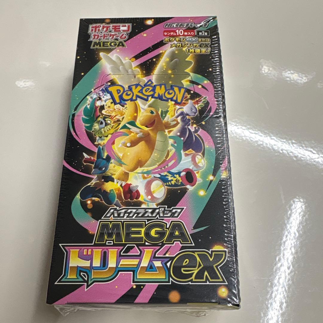 ポケカ　MEGAドリームex シュリンク付き　1BOX