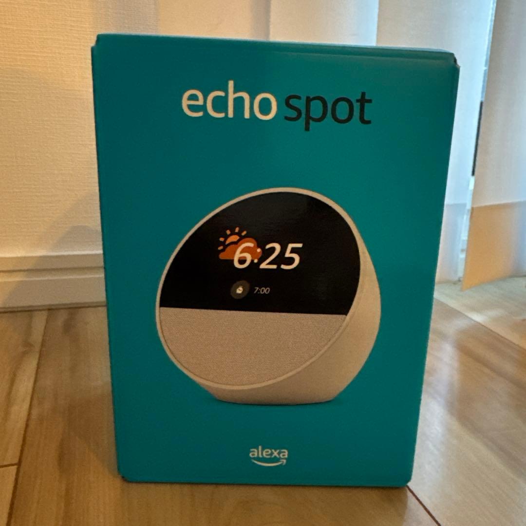 【新品未開封】Amazon エコースポット グレーシャーホワイト