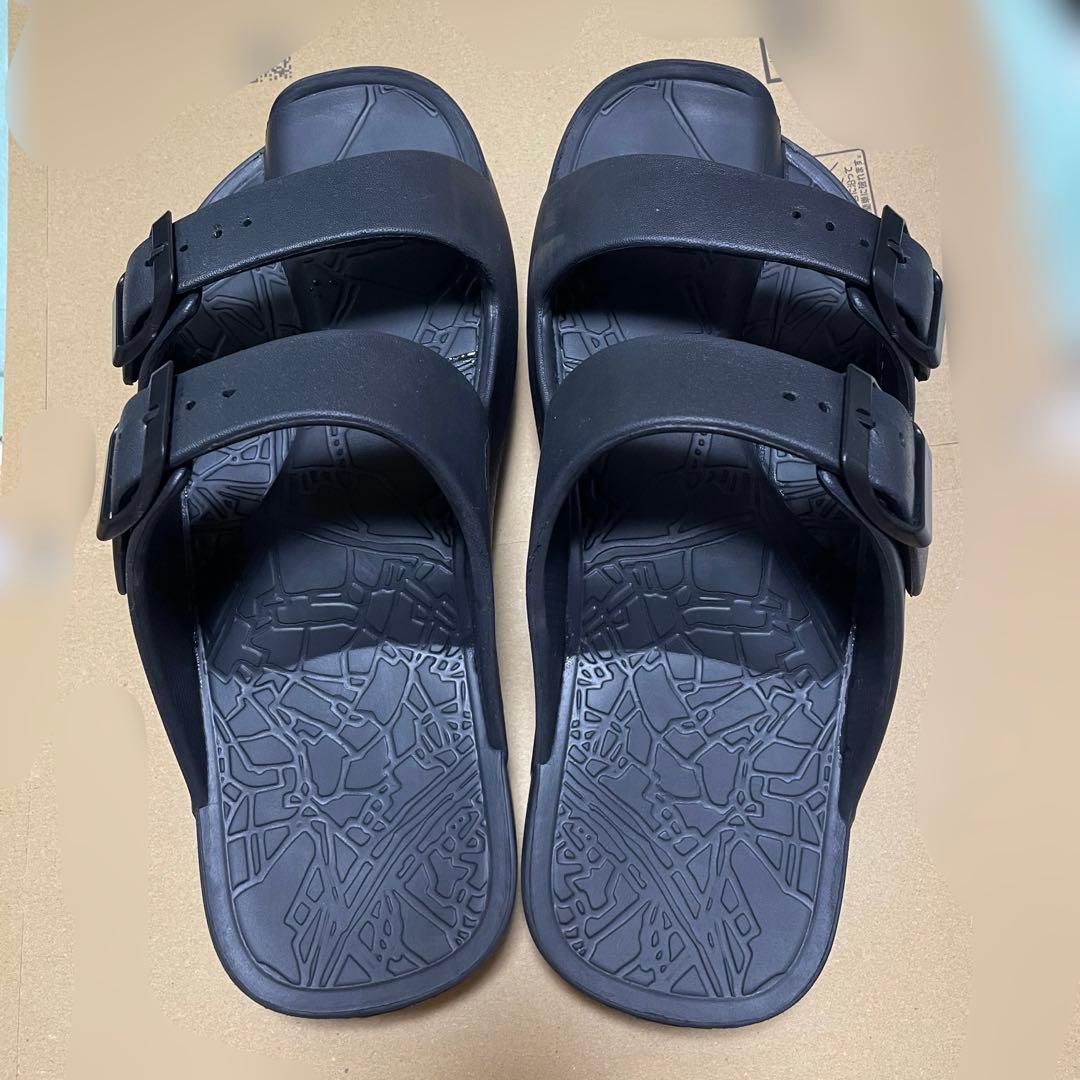 ラクバキ　Racbaki イージーサンダルラップ黒　L 24.0~25.5cm