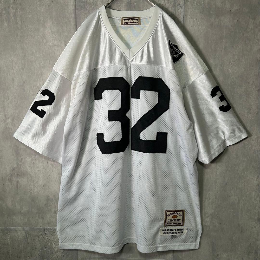 2004年 限定版 レイダース マーカスアレン ゲームシャツ 刺繍