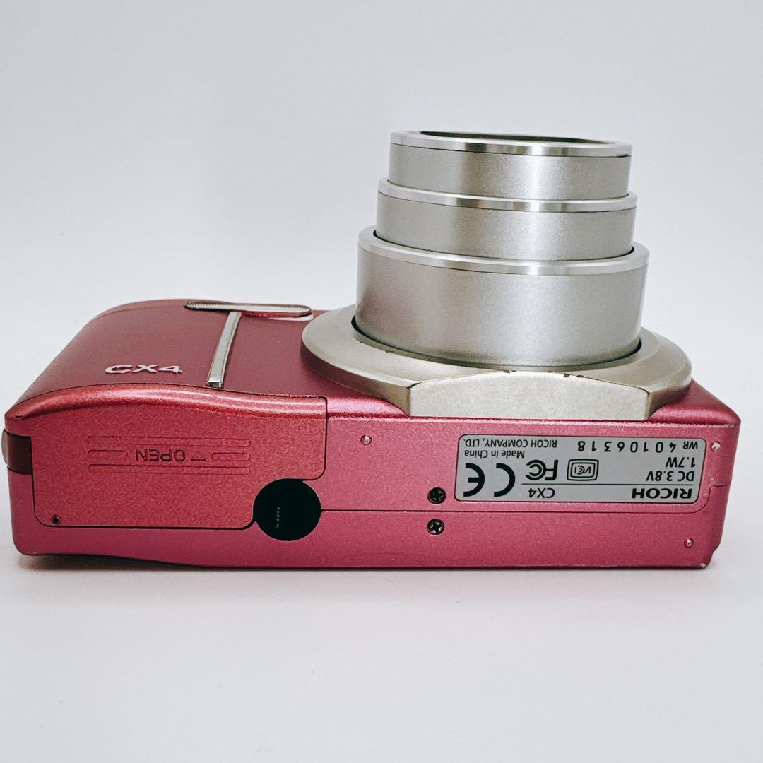 RICOH CX4 ピンク デジタルカメラ 本体