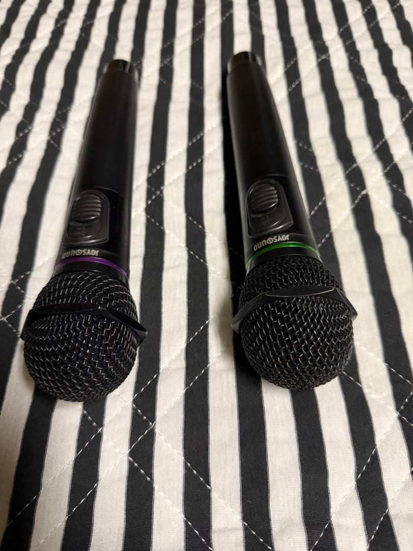 ジョイサウンド、WM-620ワイヤレスマイク 2本セット