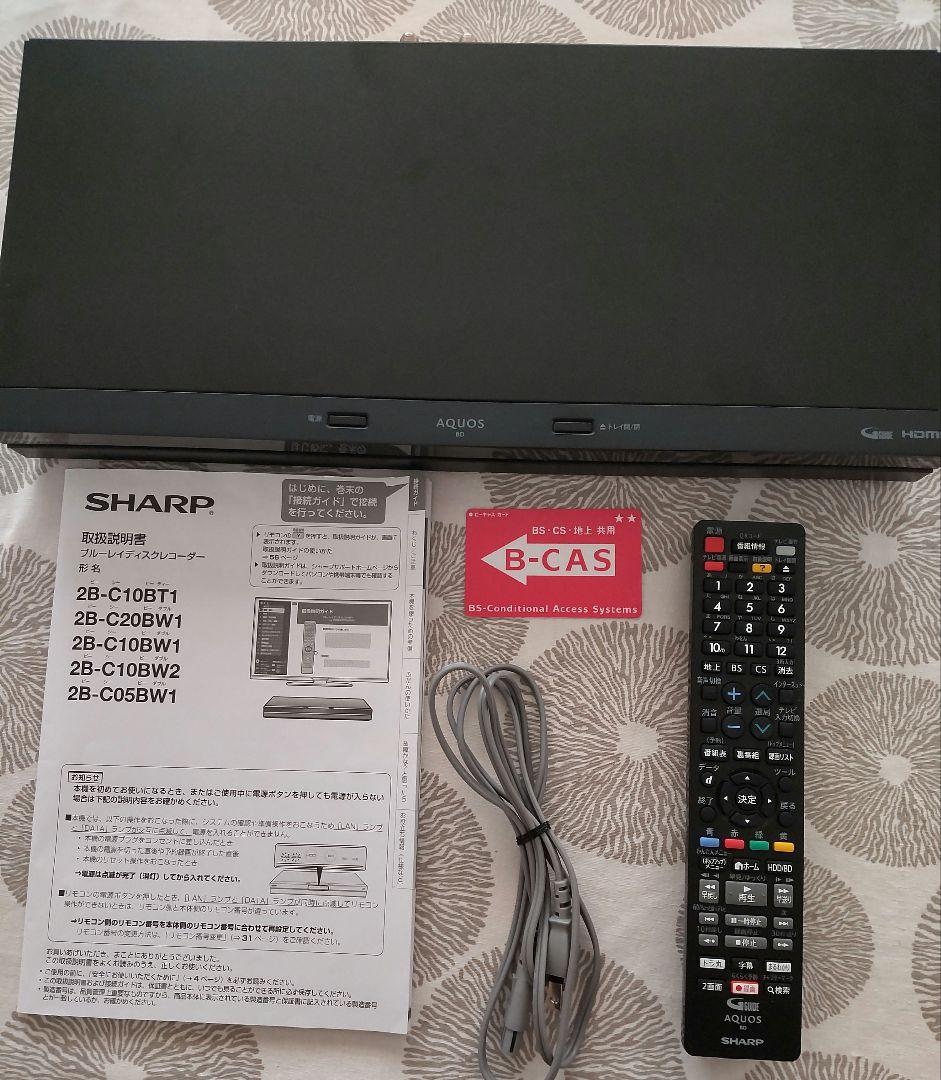 SHARP ブルーレイレコーダー 2B-C05DW1