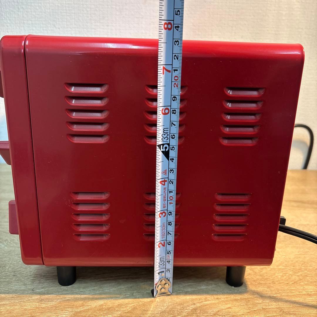 オーブン ノンフライ シロカ ST-4N231-R レッド トースター ヘルシー