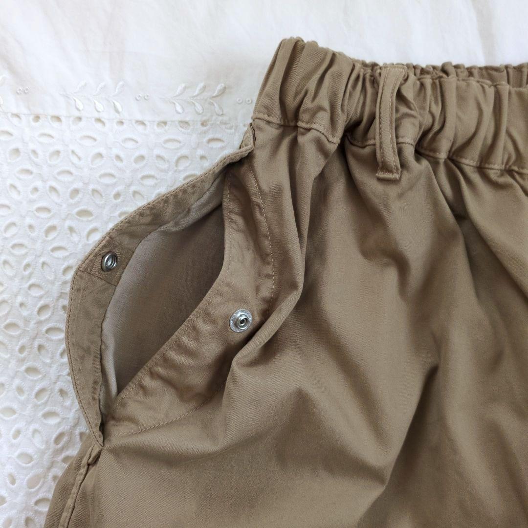 【美品】ハーベスティ　オーバーパンツ　60/2ギャバ　ワイドパンツ