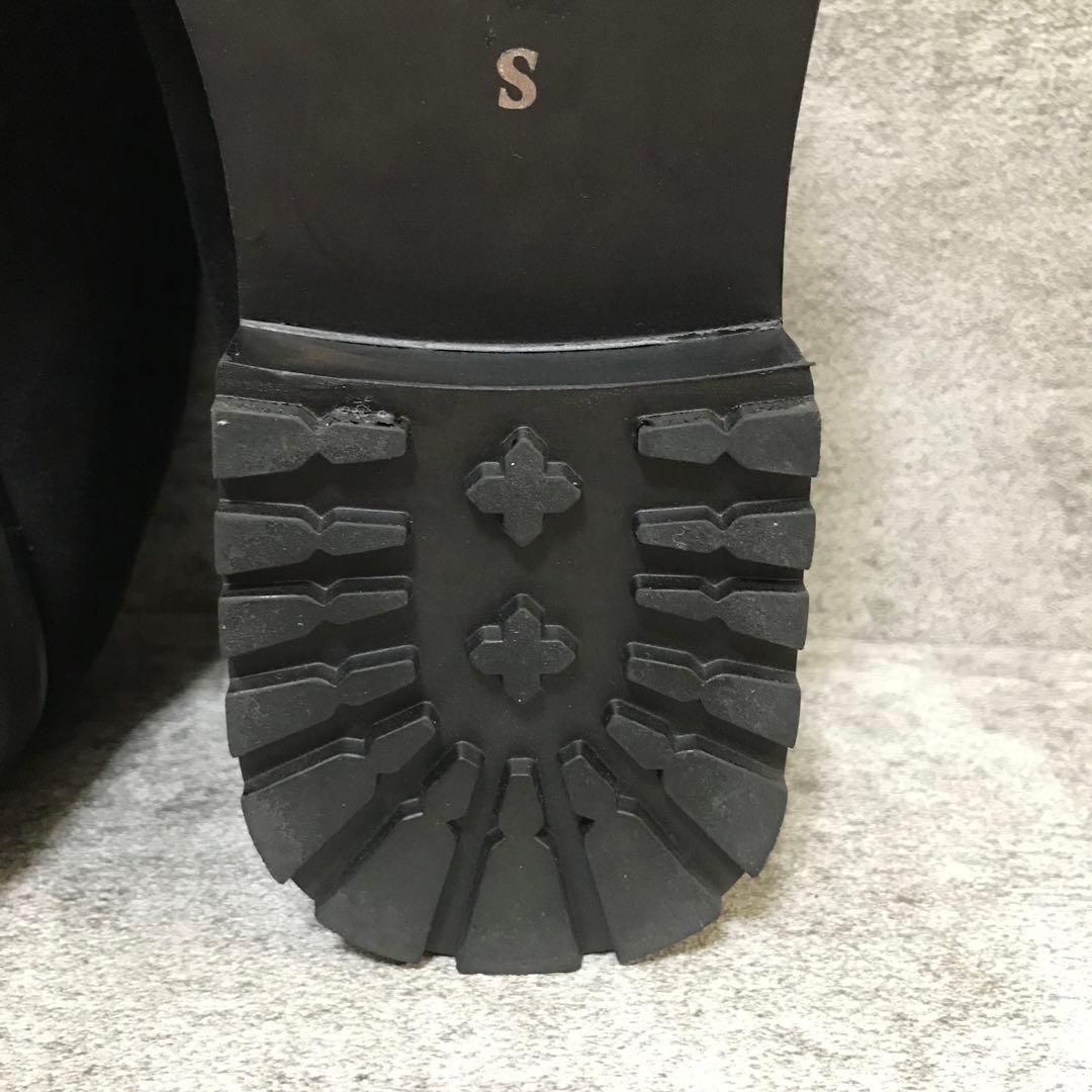 【ほぼ未使用】SHIUN スウェード レザー モカシンシューズ Sサイズ