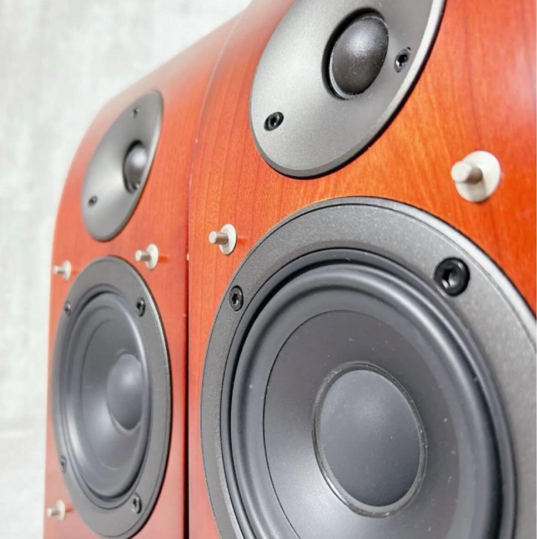 V128 ケンウッド LS-K1000 ペア スピーカーシステム 木目