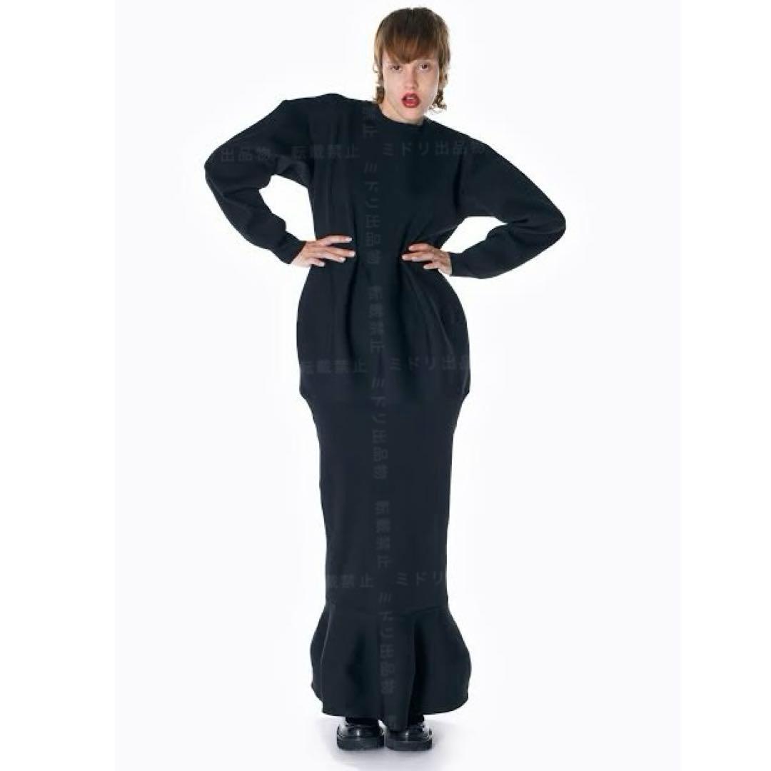 【専用】ENFOLD ダークネイビー PEPLUM DRESS ペプラムドレス