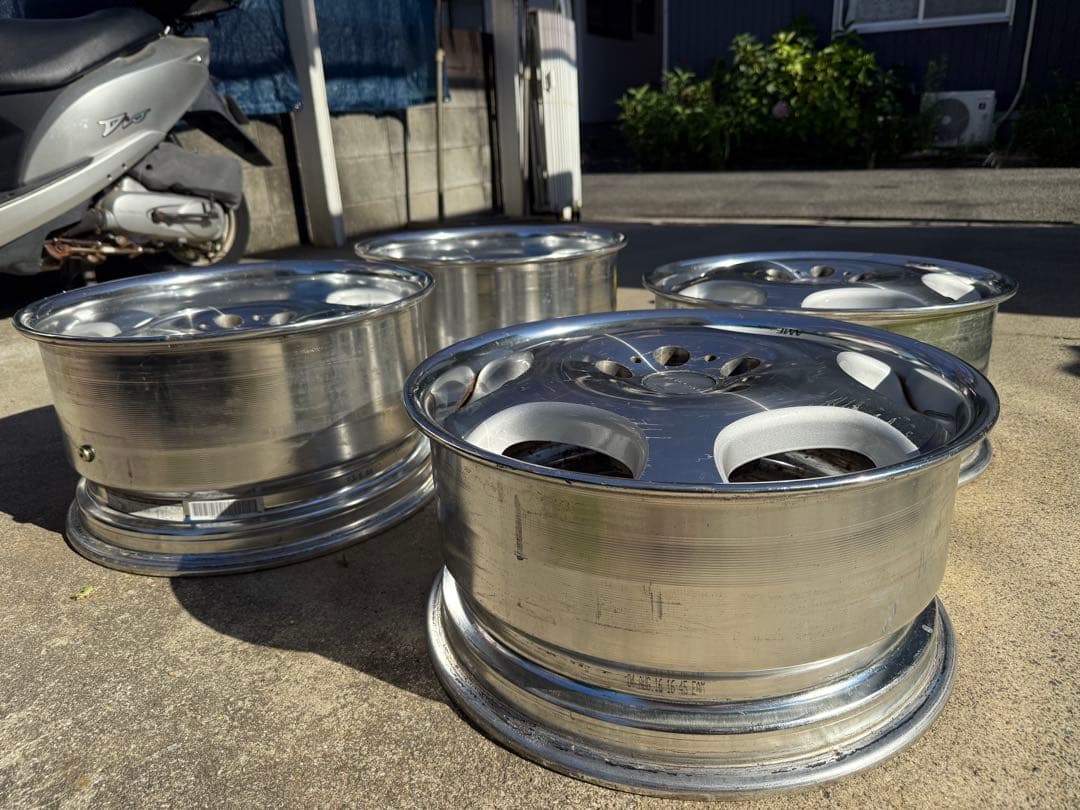 ディッシュ系深リム AME シャレン 17インチ