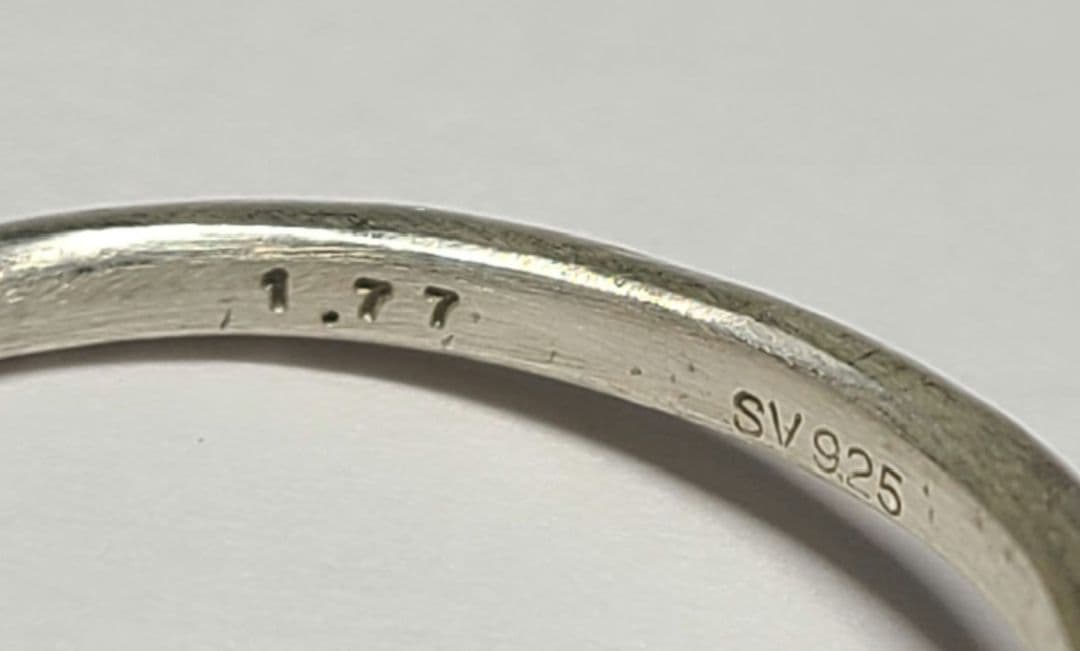 深い海の煌めき★サンタマリアアフリカーナアクアマリンリング、レインボーInc★