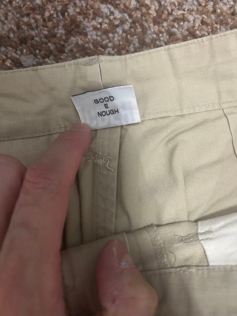 【希少】GOOD ENOUGH パラシュートパンツ　Lサイズ