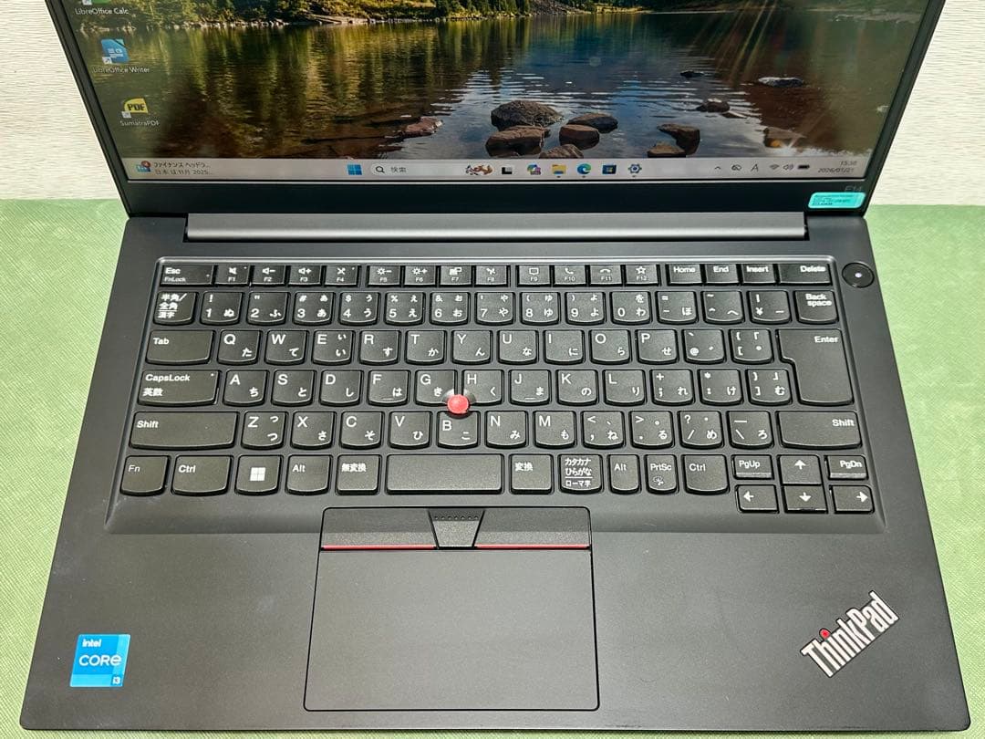 Windowsノート本体 ThinkPad E14 Gen 4 i3-12th 8GB 256 |3037