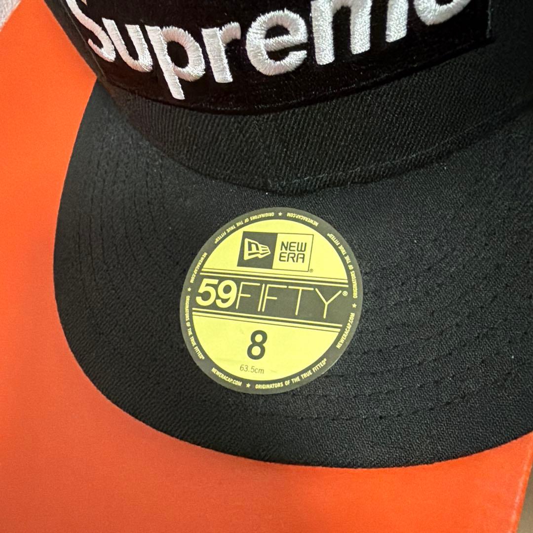 Supreme NEWERAニューエラキャップサイズ8 63.5