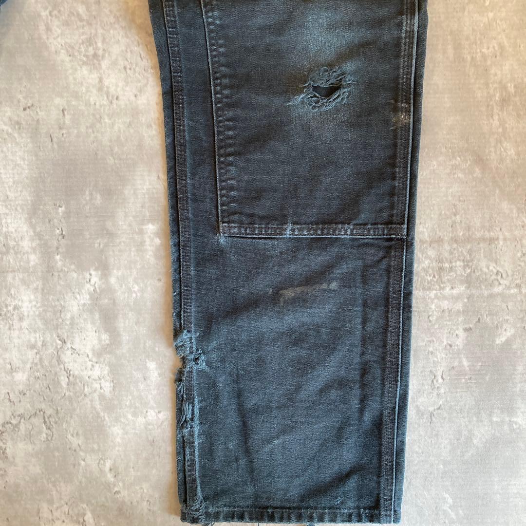 激渋USA製✨Carhartt（W34）ダブルニーペインターパンツ/ワーク