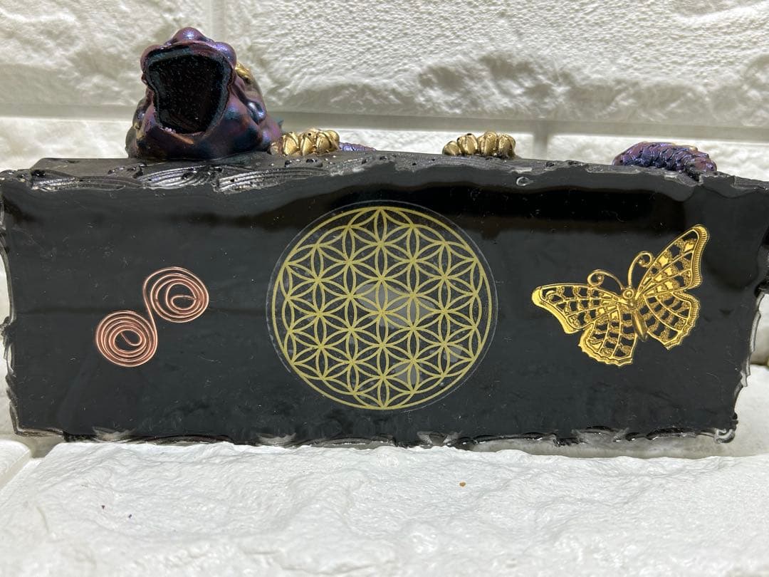 【水わらび】⭐️最強財運〜龍神様⭐️イケメン紫龍　ずっしり801g