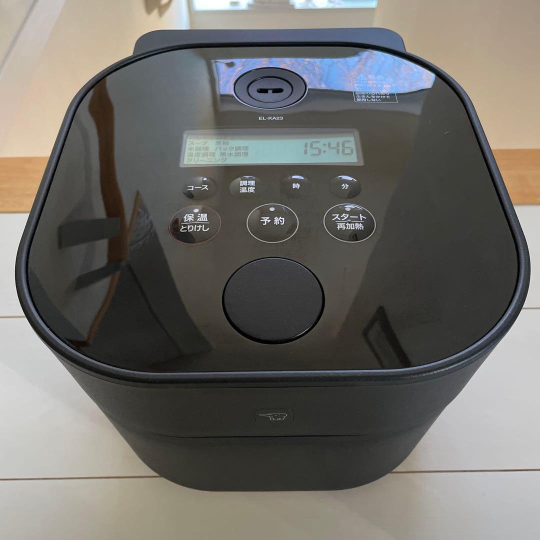 象印　STAN. 自動調理なべ　EL-KA23ブラック