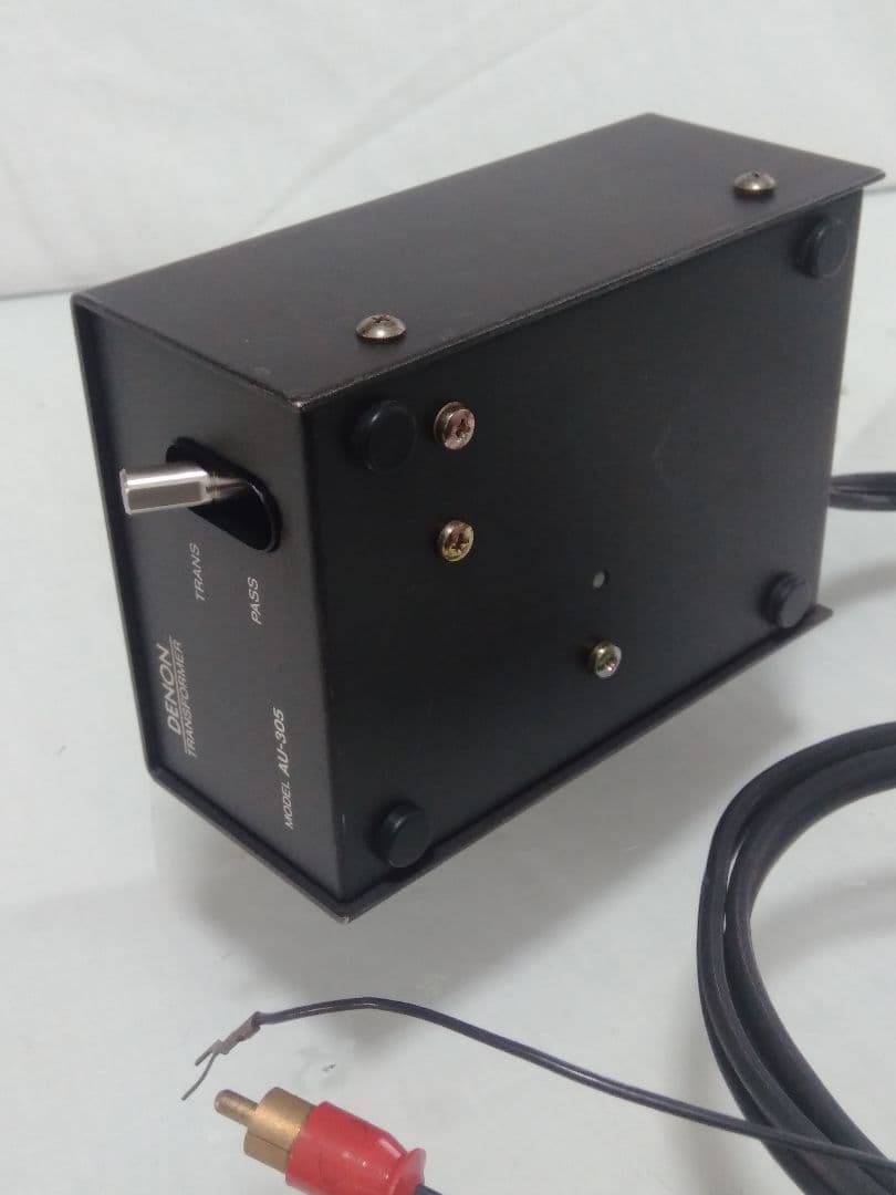 デノン MC(DL-103等)用 昇圧トランス AU-305 動作良好品