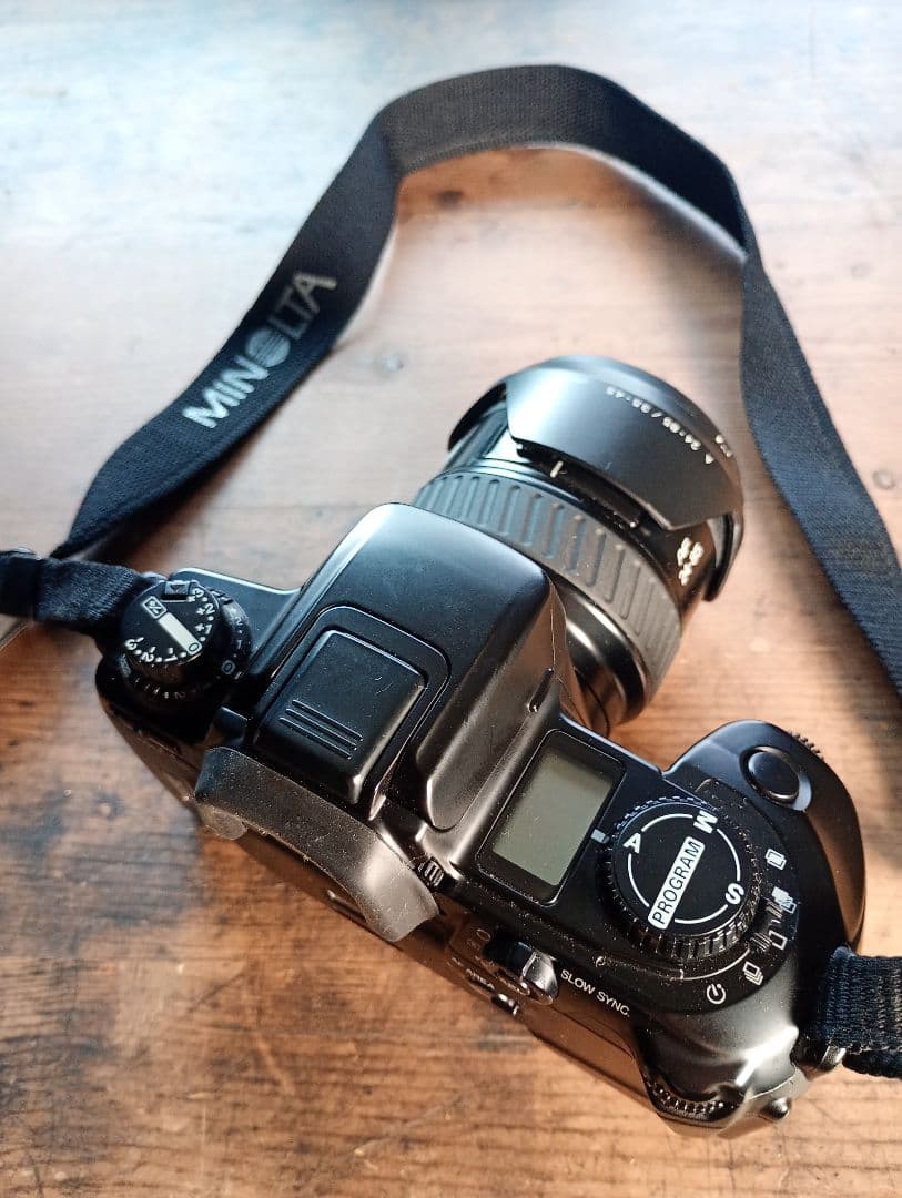 MINOLTA α 507si フィルムカメラ　標準レンズ付き　動作未確認