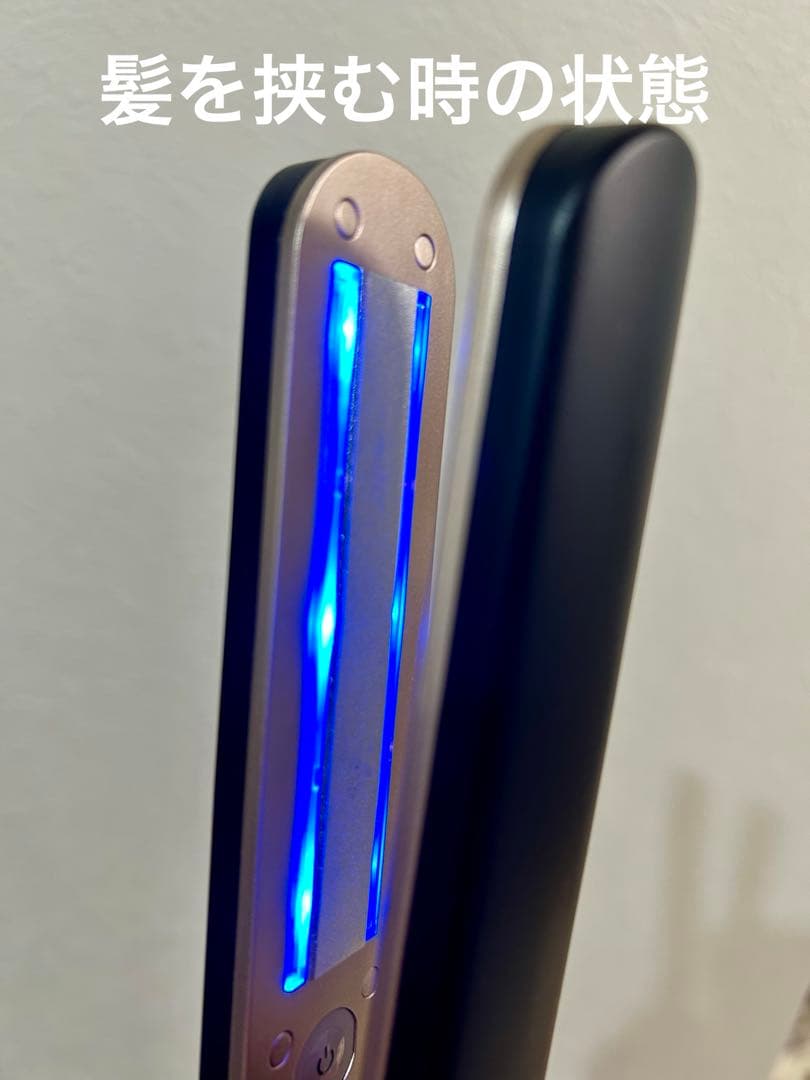 【美品】ケアプロ BUI-01 超音波トリートメント ヘアアイロン 正規品