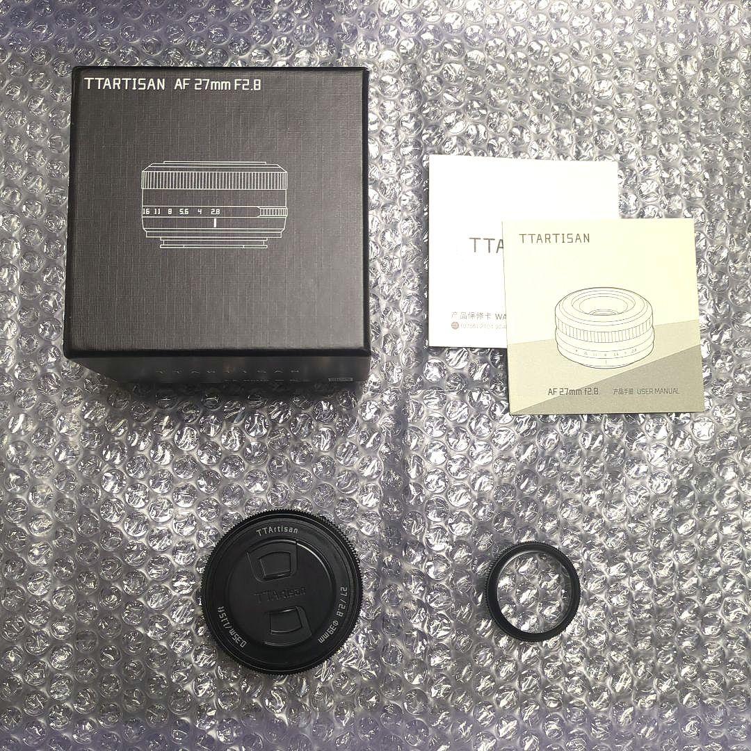 【美品】TTArtisan AF 27mm F2.8 フジフイルム Xマウント