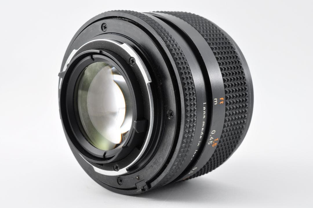 レンズ(単焦点) CONTAX Carl Zeiss Planar 50mm F1.4 #1296