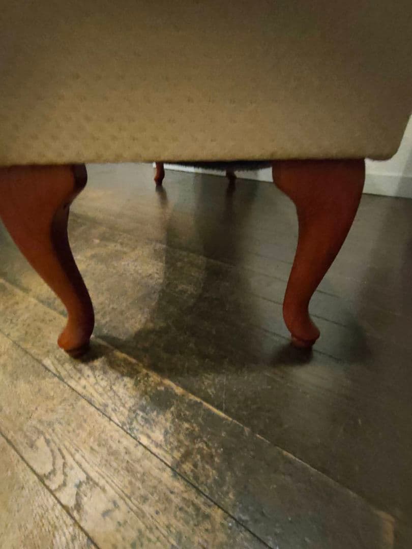 ドリーム様　アンティーク2人掛け ソファ アイボリー