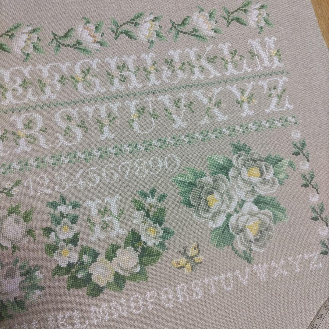 クロスステッチ完成品