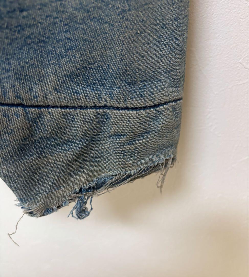 Carhartt デニムカバーオール　カーハート　ヴィンテージ　ボロ　ジャケット