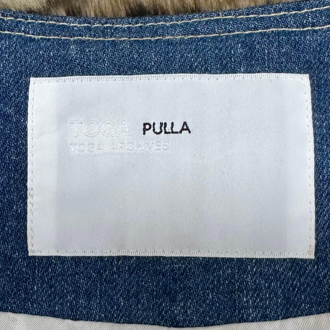 極美品✨TOGA PULLA レオパードデニムジャケット ドッキング ブルゾン