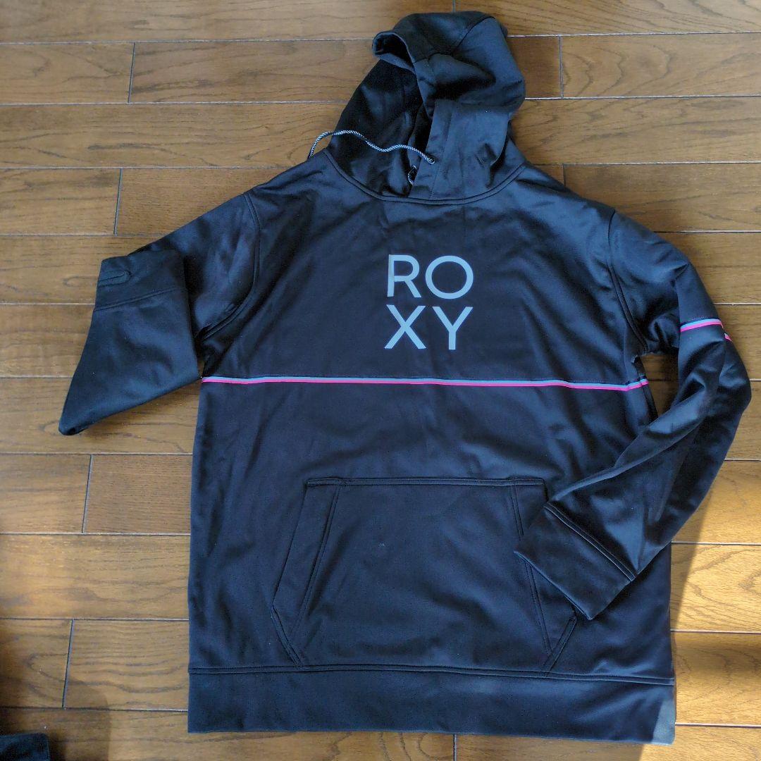 ROXY　スノボウェア　上下セット　ボンディング　撥水パーカー　L　ブラック