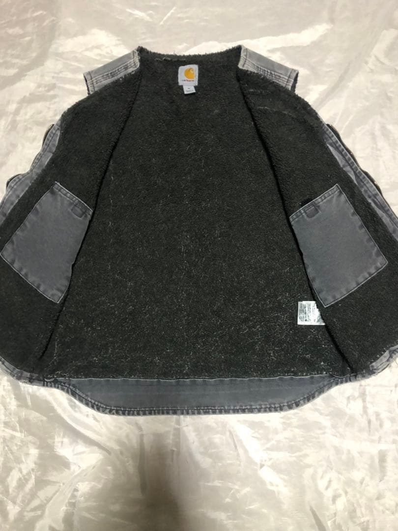 雰囲気◎ 鬼フェード Carhartt V26 BLK ダックベスト