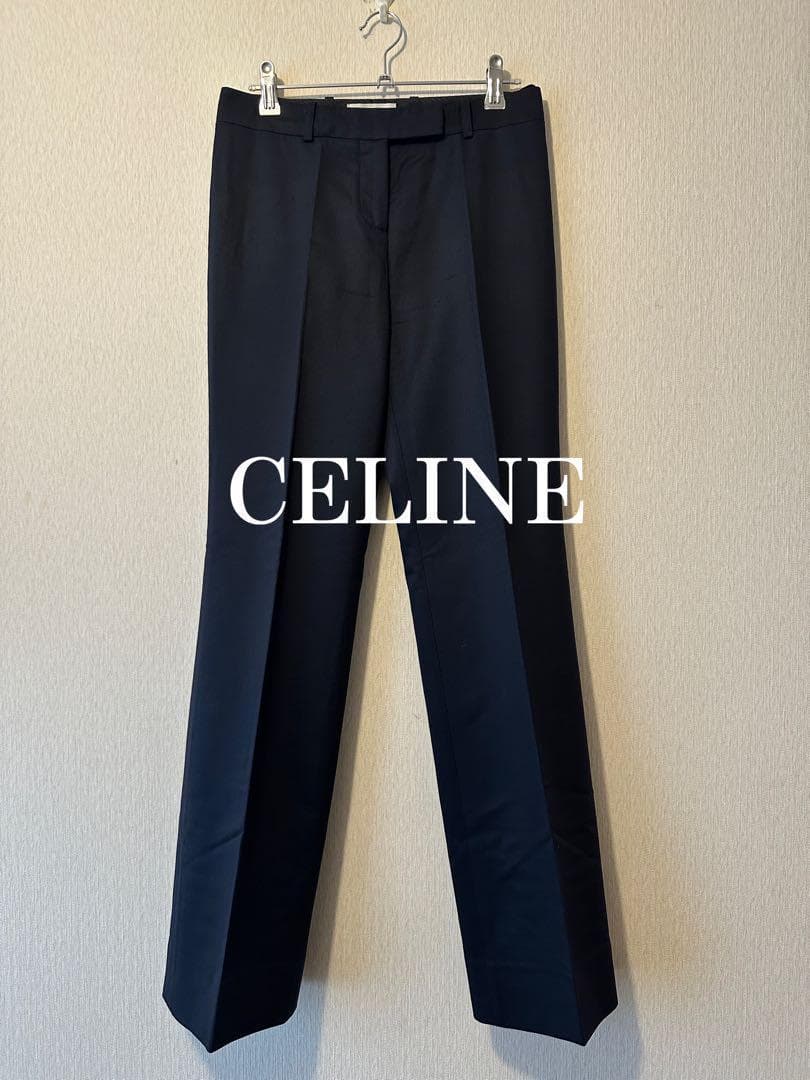 パンツ CELINE 00s Wool Long Slacks Pants