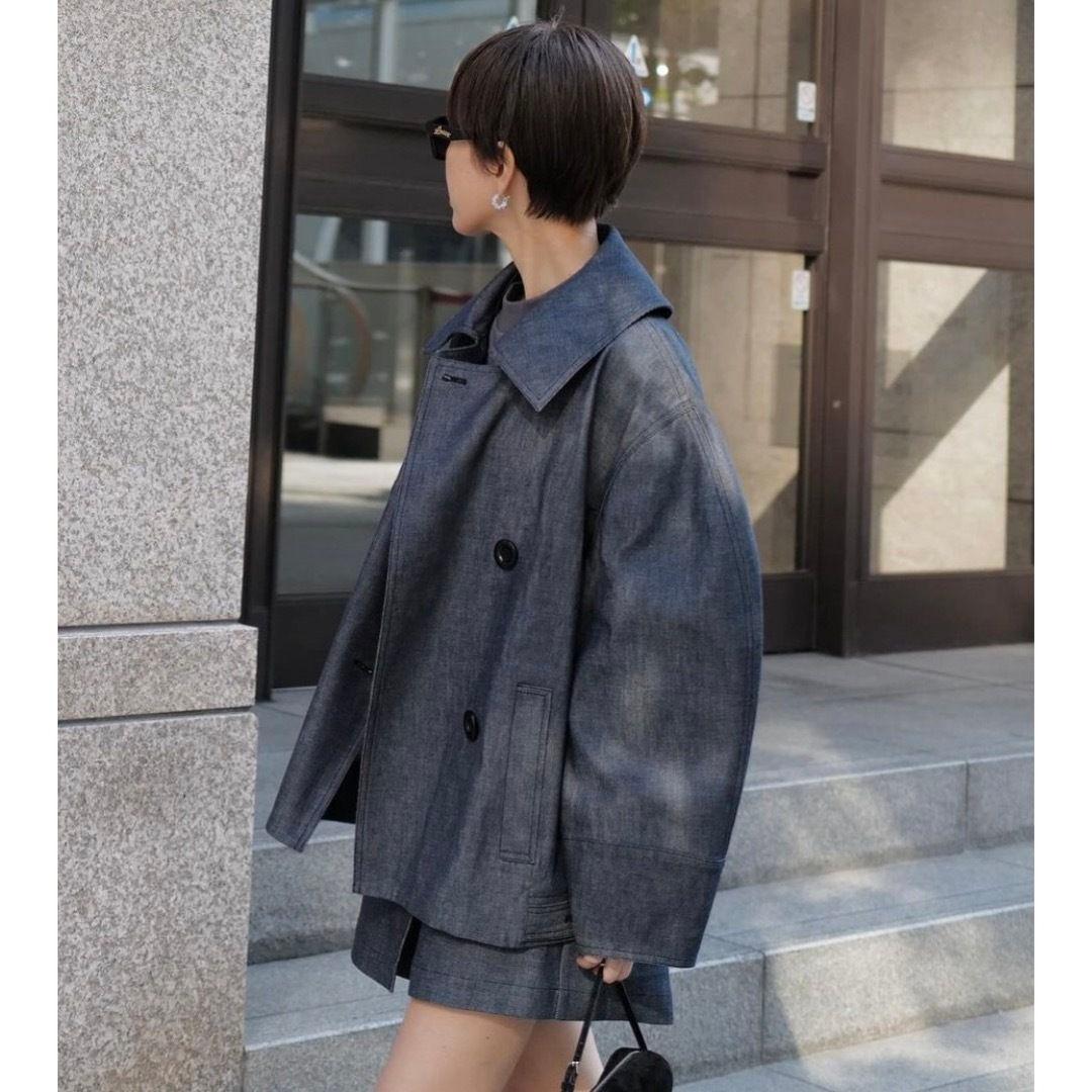 【MACHATT】デニムフォルムジャケット