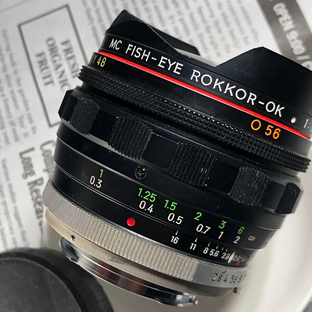 レンズ(単焦点) MINOLTA ROKKOR OK 16mm f2.8 fisheye
