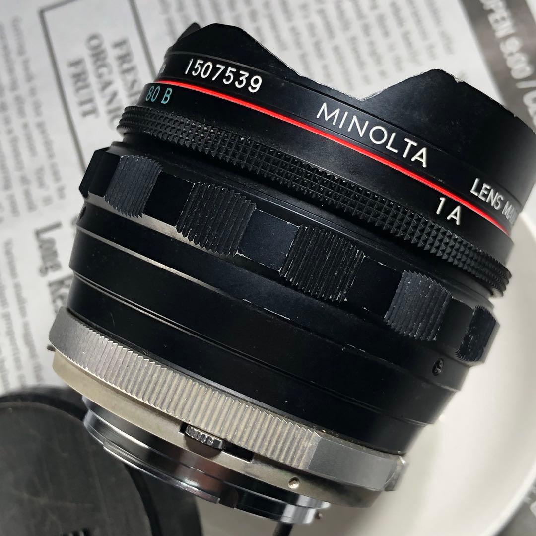 レンズ(単焦点) MINOLTA ROKKOR OK 16mm f2.8 fisheye