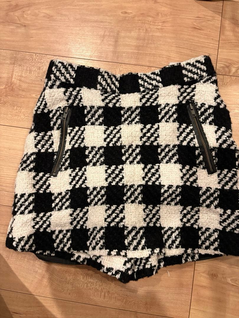 R*5様 チェック柄キュロットスカート　sheller